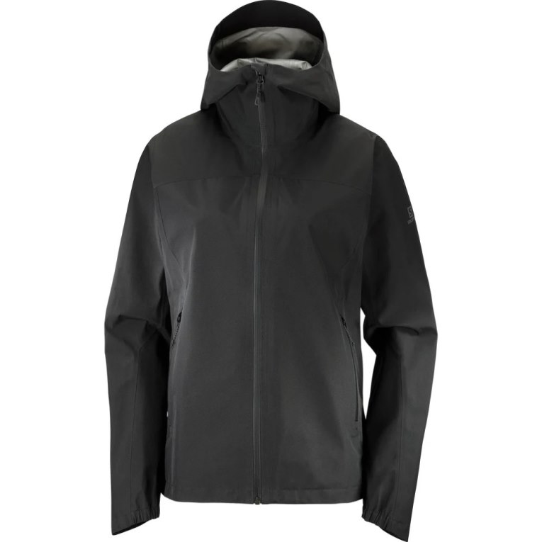 Salomon Outline GTX 2.5L Women's Shell Jackets Black | CA 37T58